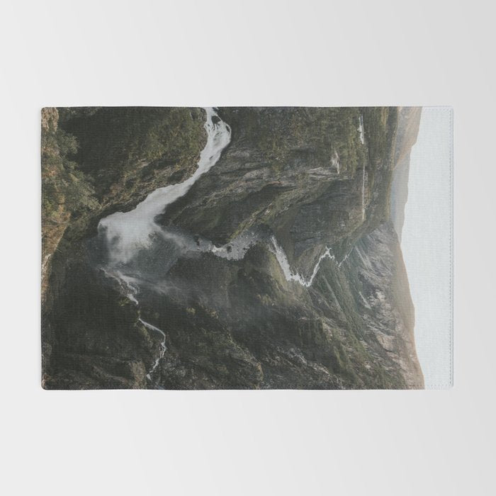 Voringsfossen Waterfall - Landscape and Nature Photography Rug Gallery Image 2