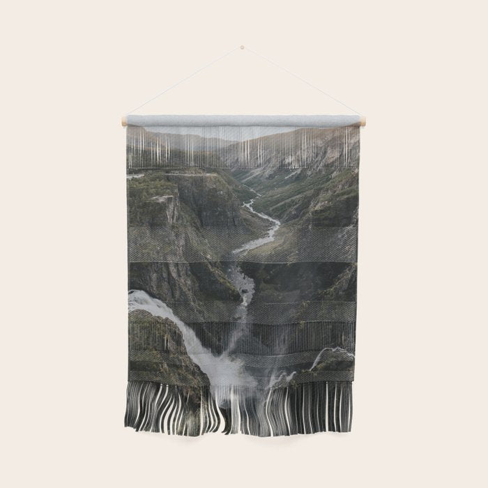 Voringsfossen Waterfall - Landscape and Nature Photography Wall Hanging Gallery Image 1