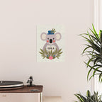 Koala with hat  Poster Gallery Image 2
