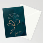 "In Between The Questions And The Answers, There Is Grace." Stationery Card Gallery Image 2