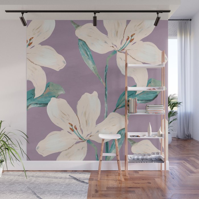Spring Flowers 6 Wall Mural Gallery Image 1