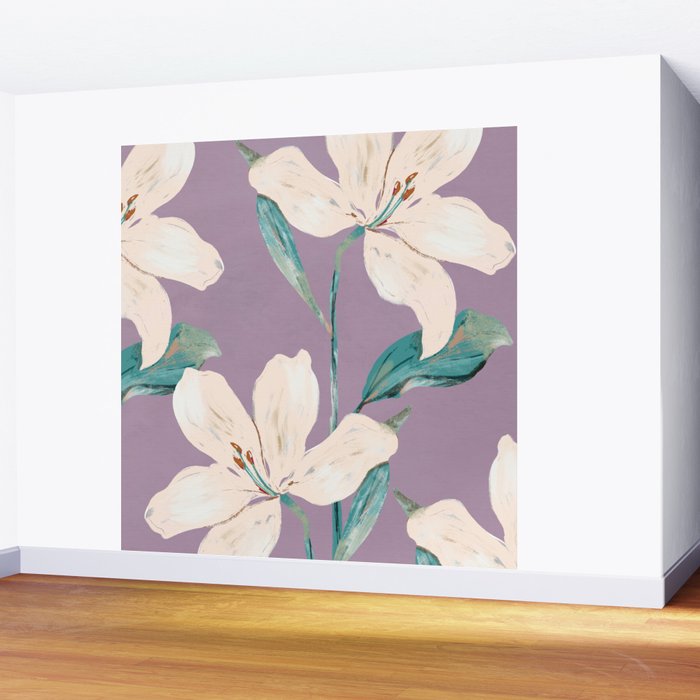 Spring Flowers 6 Wall Mural Gallery Image 2