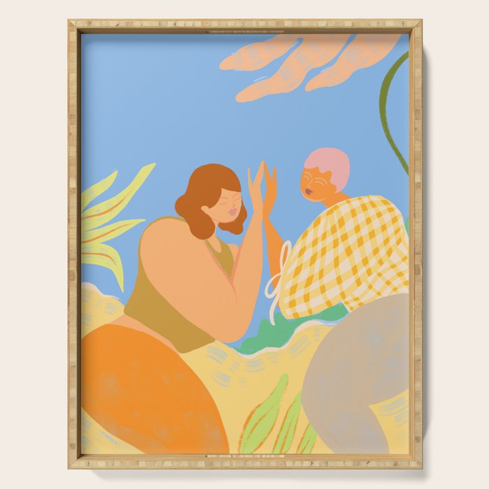 Friendship Serving Tray Gallery Image 1