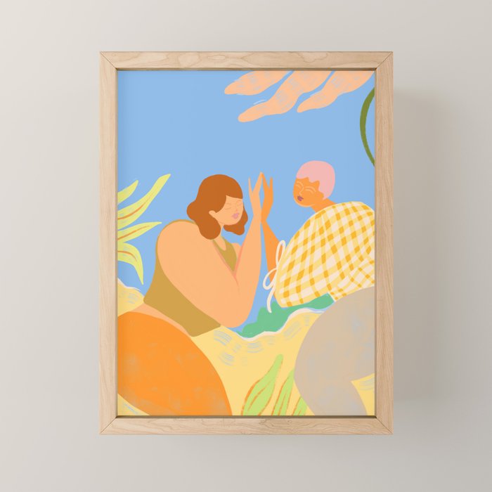Friendship Mini Art Print Gallery Image 1