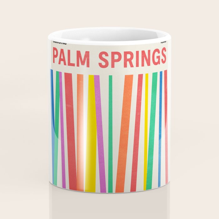 Palm Springs 1930: Retro Mid-Century Edition  Coffee Mug Gallery Image 4