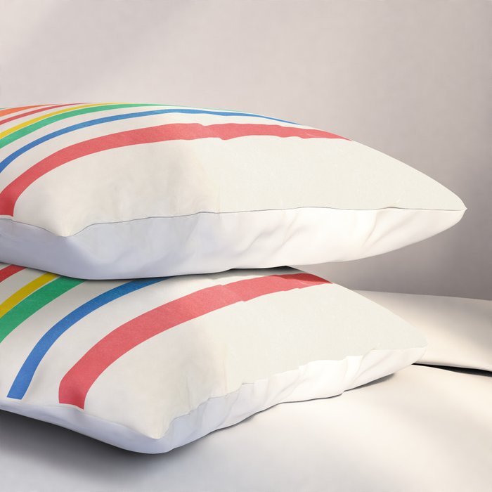 Palm Springs 1930: Retro Mid-Century Edition  Pillow Sham Gallery Image 3