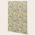 Lemon tree pattern vintage William Morris print Wallpaper Gallery Image 2