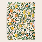 Lemon tree pattern vintage William Morris print Poster Gallery Image 4