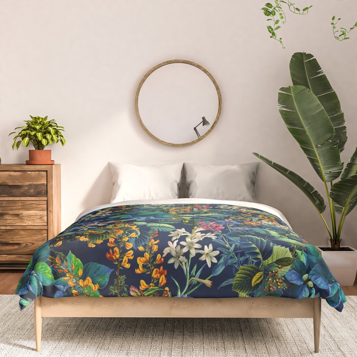 Blue Night Garden Comforter Gallery Image 3