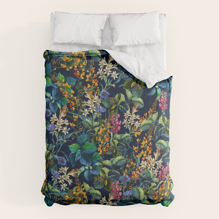 Blue Night Garden Comforter Gallery Image 1
