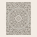Mandala - Taupe Poster Gallery Image 4