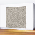 Mandala - Taupe Wall Mural Gallery Image 2