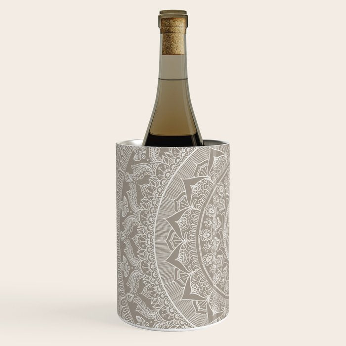 Mandala - Taupe Wine Chiller Gallery Image 2
