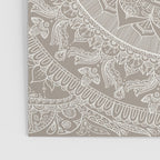 Mandala - Taupe Poster Gallery Image 3