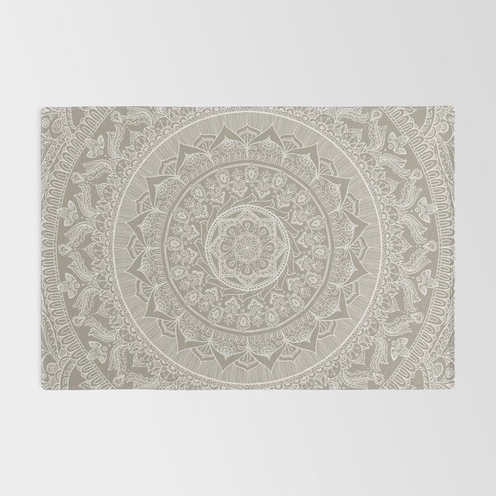 Mandala - Taupe Rug Gallery Image 2