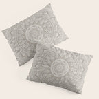 Mandala - Taupe Pillow Sham Gallery Image 3