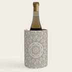 Mandala - Taupe Wine Chiller Gallery Image 1