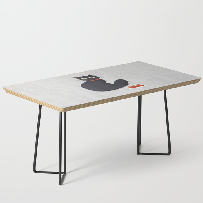Black Silly Cat  Coffee Table Gallery Image 1