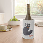 Black Silly Cat  Wine Chiller Gallery Image 4