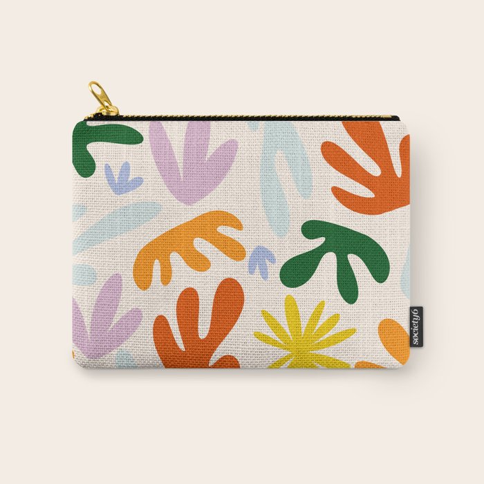 Rainbow Matisse Pattern Carry All Pouch Gallery Image 1