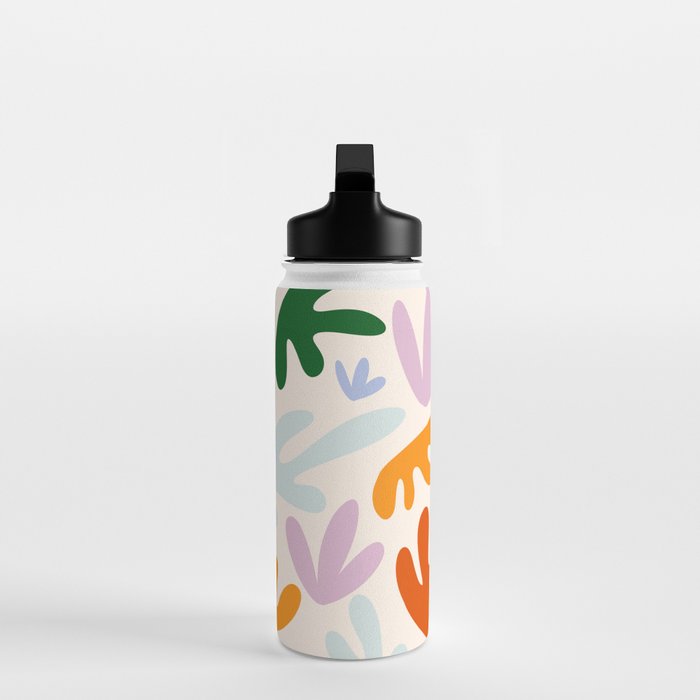 Rainbow Matisse Pattern Water Bottle Gallery Image 3