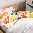 Rainbow Matisse Pattern Pillow Sham Gallery Image 2