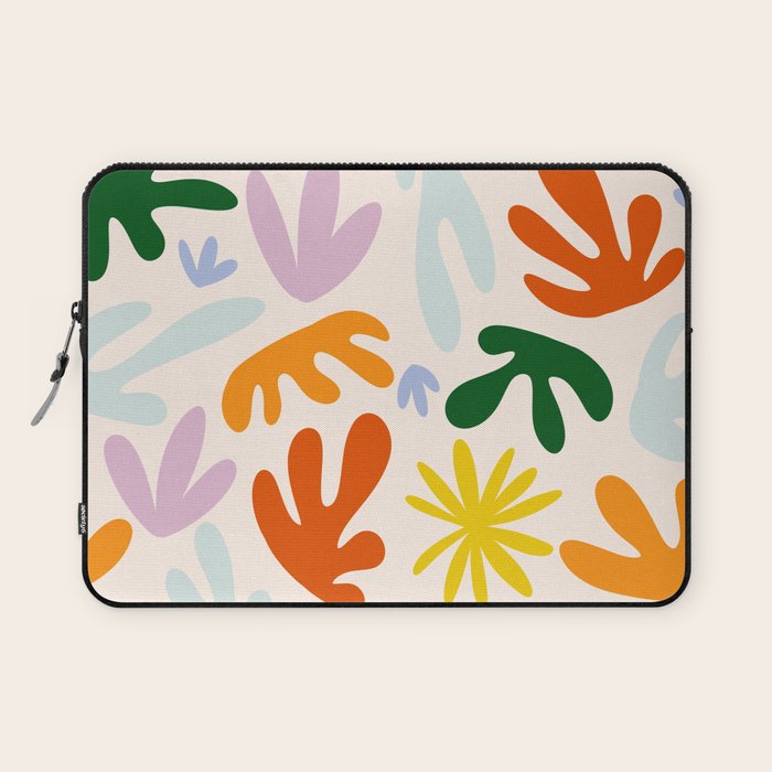 Rainbow Matisse Pattern Laptop Sleeve Gallery Image 1