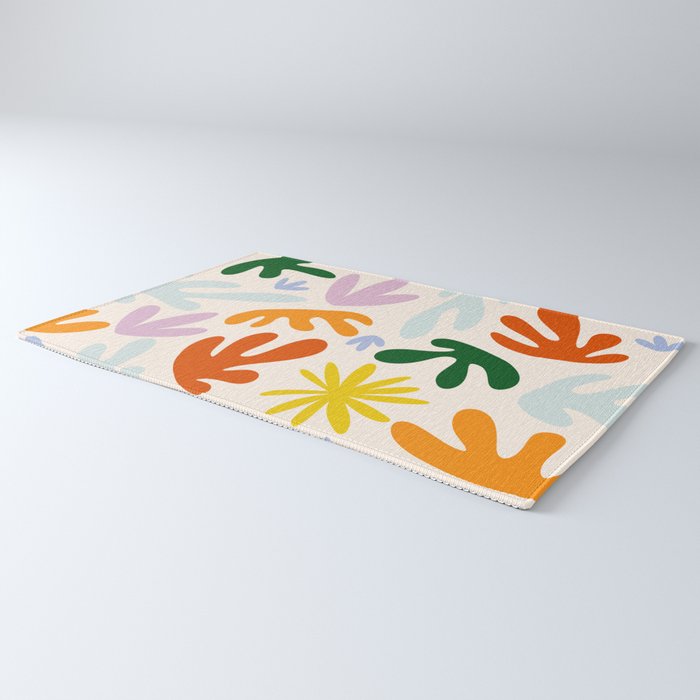 Rainbow Matisse Pattern Rug Gallery Image 3