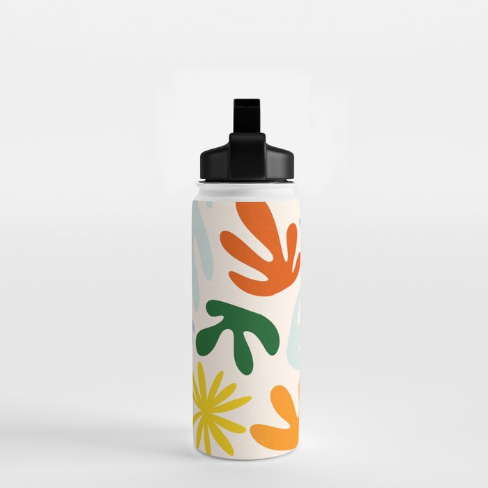 Rainbow Matisse Pattern Water Bottle Gallery Image 2