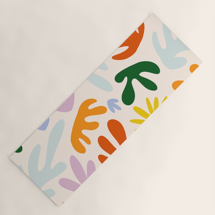 Rainbow Matisse Pattern Yoga Mat Gallery Image 1