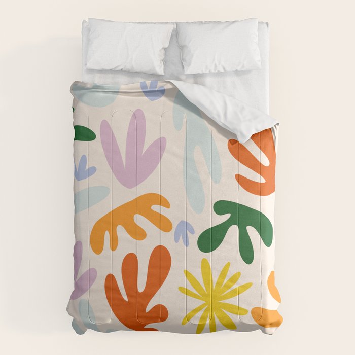 Rainbow Matisse Pattern Comforter Gallery Image 6