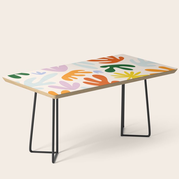 Rainbow Matisse Pattern Coffee Table Gallery Image 1