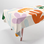 Rainbow Matisse Pattern Tablecloth Gallery Image 1