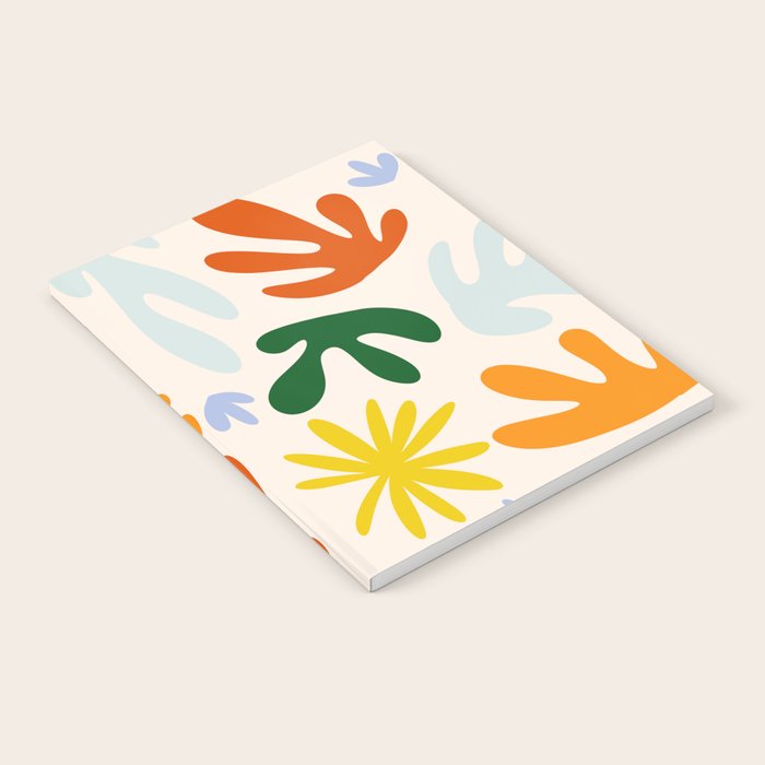 Rainbow Matisse Pattern Notebook Gallery Image 1