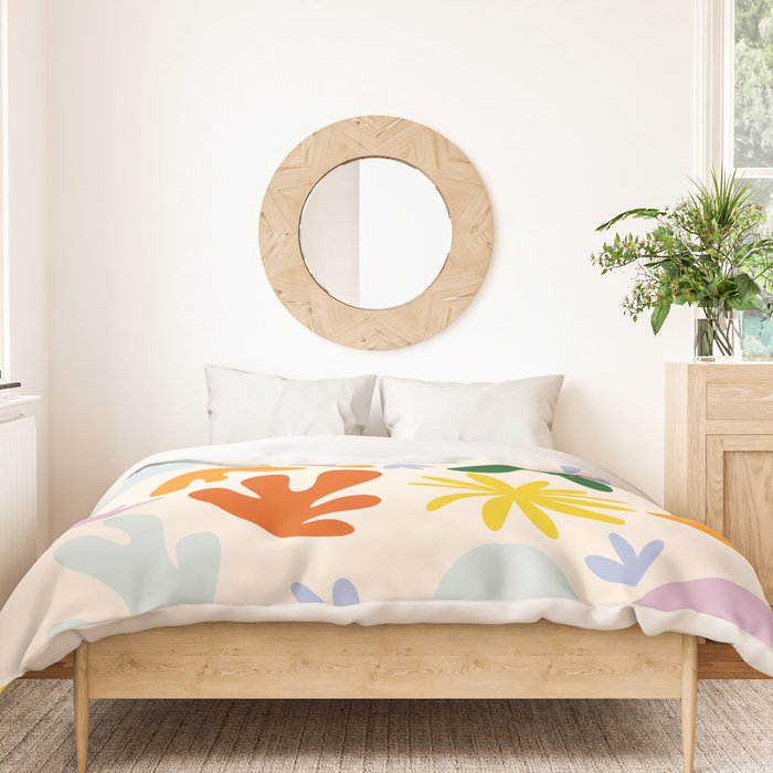 Rainbow Matisse Pattern Duvet Cover Gallery Image 3