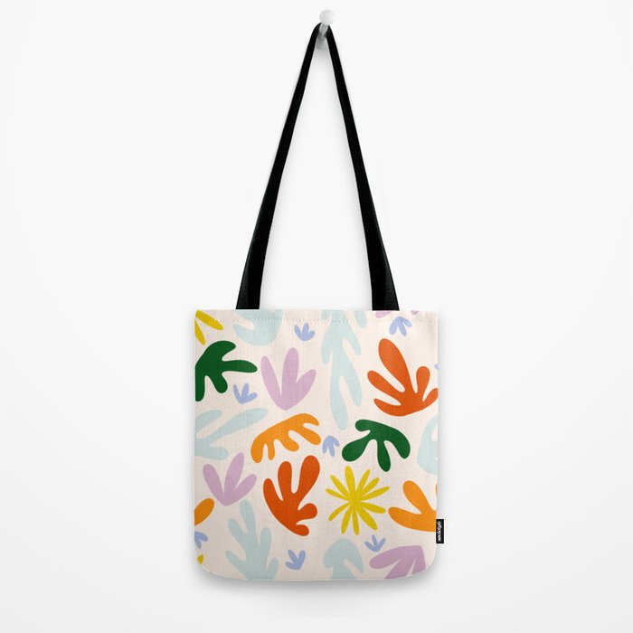 Rainbow Matisse Pattern Tote Bag Gallery Image 2