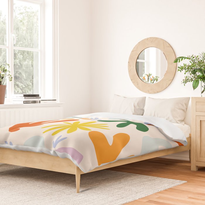 Rainbow Matisse Pattern Duvet Cover Gallery Image 2