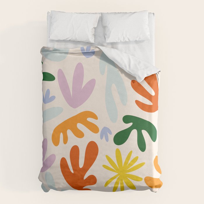 Rainbow Matisse Pattern Duvet Cover Gallery Image 6