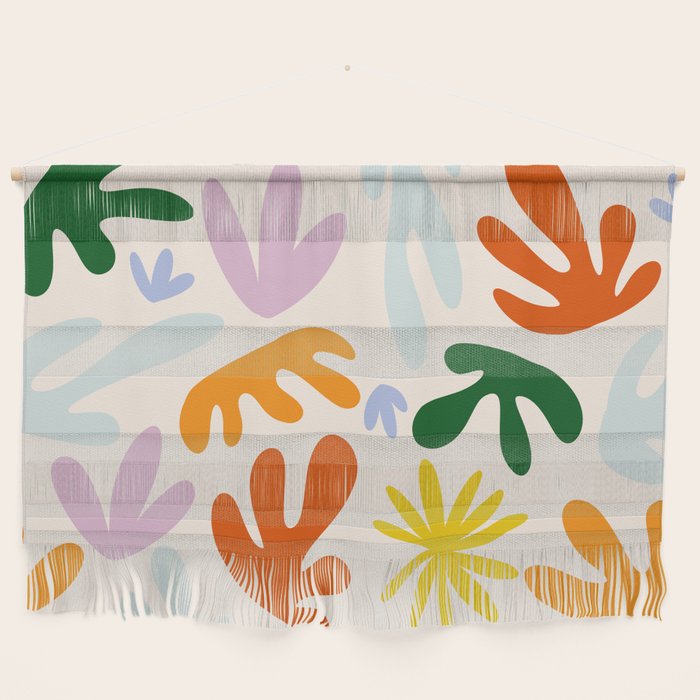 Rainbow Matisse Pattern Wall Hanging Gallery Image 1