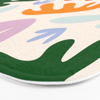 Rainbow Matisse Pattern Bath Mat Gallery Image 3