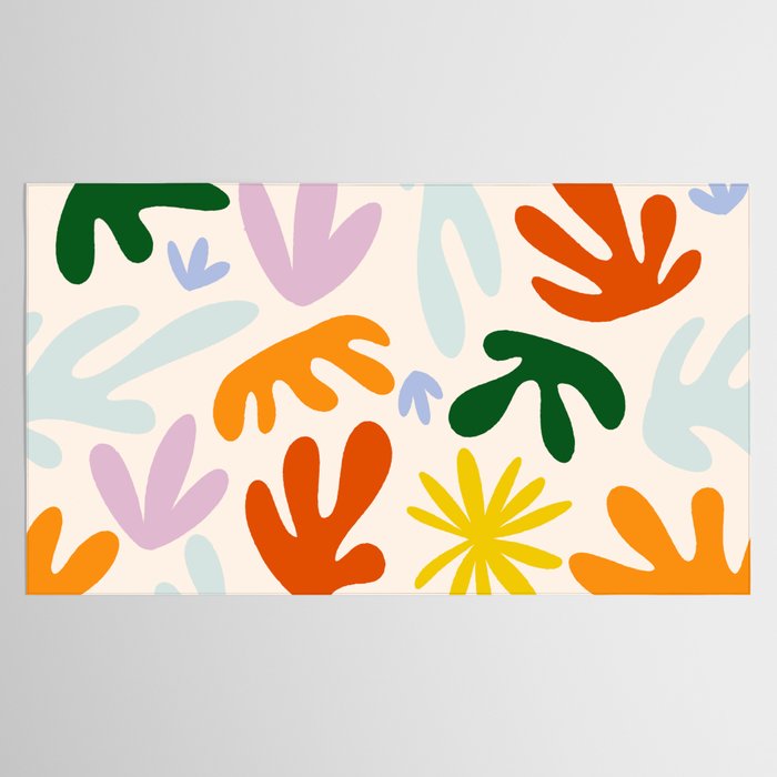 Rainbow Matisse Pattern Tablecloth Gallery Image 2