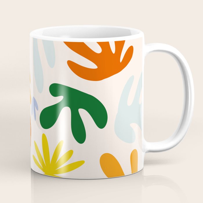 Rainbow Matisse Pattern Coffee Mug Gallery Image 1