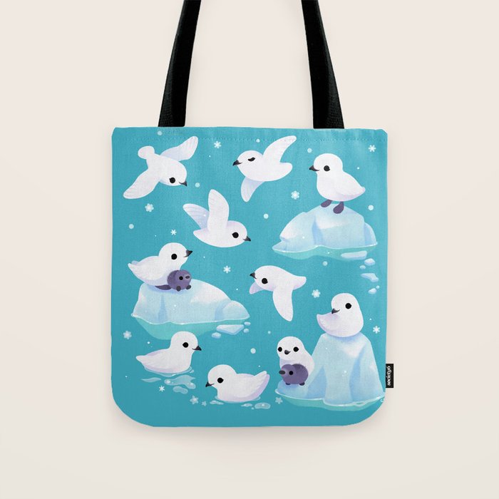 Snow petrel Tote Bag Gallery Image 1