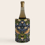 William Morris Strawberry Thief pattern Wine Chiller Gallery Image 1