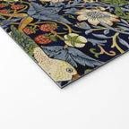 William Morris Strawberry Thief pattern Welcome Mat Gallery Image 2
