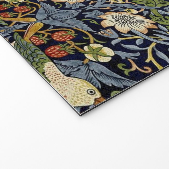 William Morris Strawberry Thief pattern Welcome Mat Gallery Image 2