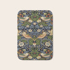 William Morris Strawberry Thief pattern Bath Mat Gallery Image 1