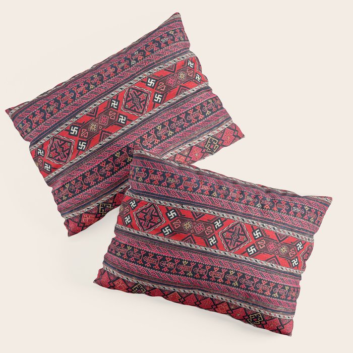 Baluch Southwest Afghanistan Flatweave Print Pillow Sham Gallery Image 1