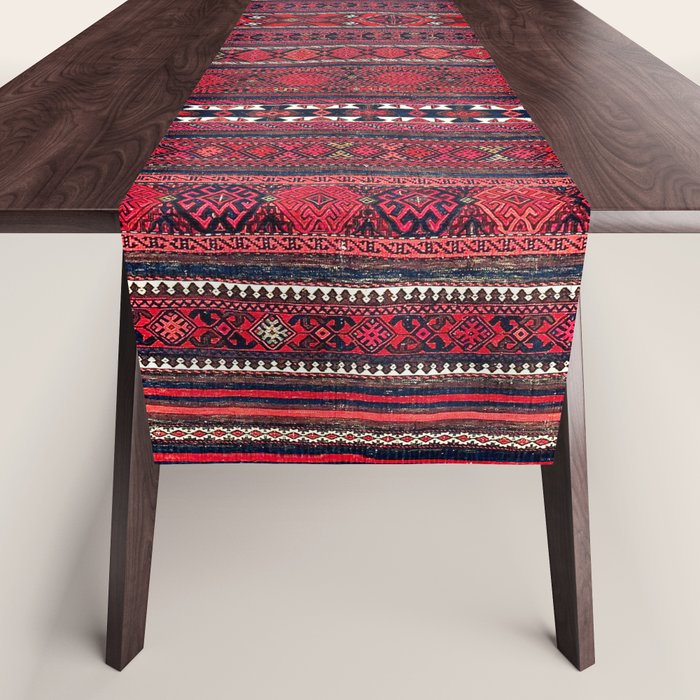 Baluch Southwest Afghanistan Flatweave Print Table Runner Gallery Image 1