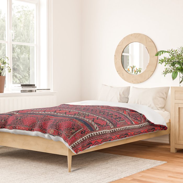 Baluch Southwest Afghanistan Flatweave Print Duvet Cover Gallery Image 2